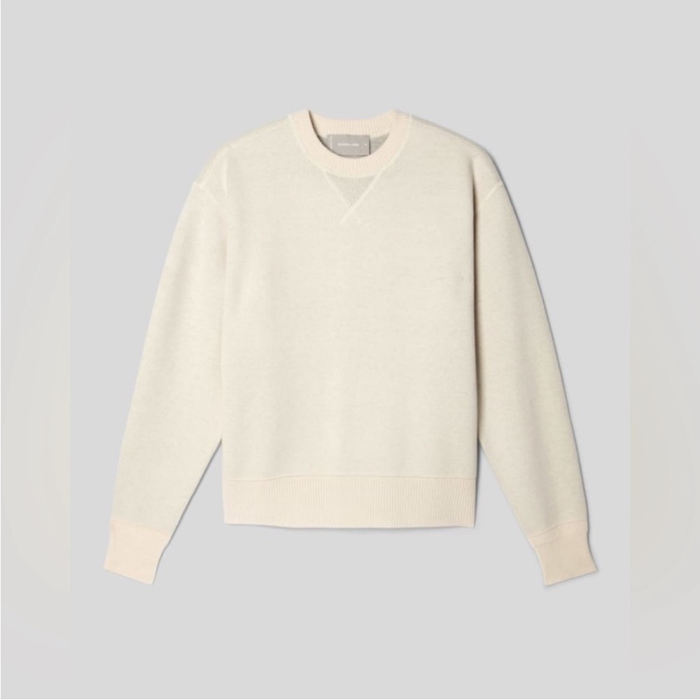 Everlane Cotton Merino Wool Sweatshirt Crewneck XS